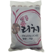 [얌얌마켓] 냉동 리치 1kg (아이스박스 포함)