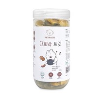 펫팩 강아지 동결건조 야채 간식, 단호박트릿 100g, 100g