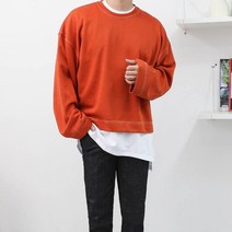 데일리 크롭 맨투맨 티셔츠 (3color)