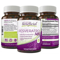 퓨어리 레스베라트롤 1450mg 90캡슐 레스베라 레스베라톨, 1개, 기본