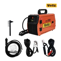 WELLZ 웰즈 WNG-200 휴대용 논가스 전기용접기 CO2 MIG 미그 용접기 노가스 씨오투 풀세트
