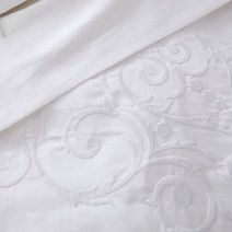 벨라 초광폭 고밀도 60수사틴면 자수 누빔이불커버K.에스데코