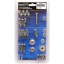 Specbolt Fasteners 풀 바디 플라스틱 KTM 볼트 키트 SX (2007-2010) XC/XC-W (2008-2010) 50, 기본