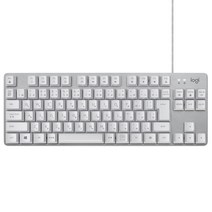 로지텍코리아 기계식 유선 키보드 K835 TKL [TTC 적축 / 텐키리스], 오프화이트