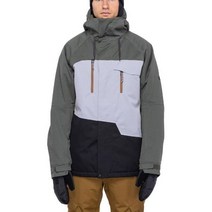 686 보드복 Geo Insulated 자켓 남성 Goblin Green Colorblock