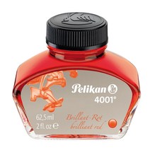 펠리칸 4001 병잉크 (62.5ml), RED(PE329169), 레드