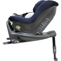LEAMAN(리만) ISOFIX 고정 신생아 대응 차일드 시트 회전식 4세경 라쿠르 라이트 네이비 일본제 R129 적합, 01 네이비