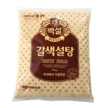 CJ 백설 황설탕, 1kg, 1개