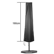 이동식 주택 조립 차광막 5 크기 방수 커버 야외 양산 우산 커버 정원 비바람에 견디는, 04-190x50x30cm