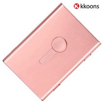 메탈 자동 명함 케이스, 1. 핑크
