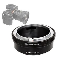 Fotasy 수동 캐논 EF 렌즈 E 마운트 어댑터 EFS 소니 미러리스 a7 a7r a7s II III IV a9 a9II a7c aplha 1 a6600 a6500 a6400, FD