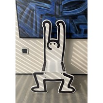 인테리어 의자 북유럽 모던 아트 가구 식탁 카페 디자인 라운지 1인용, 화이트