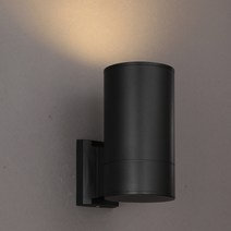 원통 1등 2등 벽등 블랙 외벽등 골드 로즈골드 내부 외부 겸용 인테리어 벽등 포인트 벽조명, 원통 2등