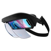 VR 헤드셋 기기 게임 안경 기계 글래스 ar 스마트 ar 3d 비디오 증강 현실 vr for iphone amp 안드로이드 3D 비디오 및, 하얀