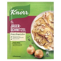 Knorr Fix Jager-Schnitzel 크노르 픽스 예거 슈니첼 소스 47g 12팩, 12개