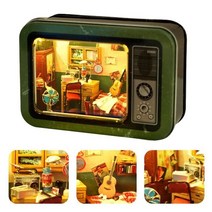 DIY 미니어처 하우스 만들기 키트 취미 나무 가구 casa 음악 집, th19
