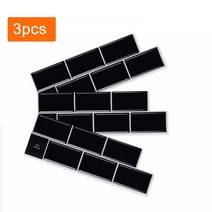 붙이는 벽지 셀프 웨인스코팅 템바보드 풀바른WODECOR 3 장-방수 벽 스티커 붙이는 DIY 벽지 지하철 3D, 01 T80058S