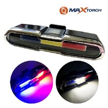 맥스토치 MBL 277 충전식 LED 자전거 후미등 라이트 2컬러 3컬러 선택가능 깜빡이 점멸 킥보드 안전등 충전케이블포함 세트, 3컬러(MBL 277B)