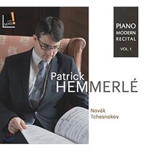 [CD] Patrick Hemmerle 피아노 리사이틀 1집 (Piano Modern Recital Vol. 1) : 비테슬라프 노바크: 판 / 디미트리 체스노코프: 눈 수록