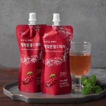 명작 문경오미자차 오미자 추출액 엑기스즙 120mlx20포