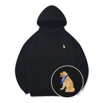 리트리버클럽 스몰 리트리버 후드 블랙