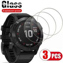 Garmin Fenix 7X 7S 7 6X 6S 6 Pro 용 강화 유리 5 5s 5X Plus 유리 화면 보호 필름 호일, Fenix 6X_1 Piece-Glass