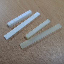 낙타뼈 클래식기타 새들 너트 상현주 하현주 몽골산 카멜본, 클래식낙타뼈(너트새들세트)