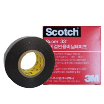 3M 33 전기절연용 비닐테이프 19mm x 10M, $8