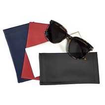 안경집 선글라스 케이스 가볍고 슬림한 인조가죽 스프링 파우치