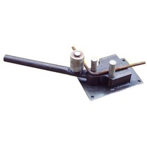 밴딩 머신기 휴대용 수동 강철바 벤딩 머신 건설 풀 브레이크 4MM-14MM 라운드 스틸바 벤딩 머신 CH, 한개옵션0