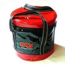HKS [HKS] 공 50개입 가방 (검+적), 검+적