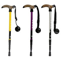 등산 스틱 등산 지팡이 손잡이 트레킹 지팡이 우드, 옐로우