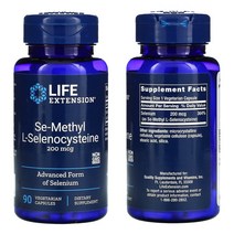 라이프익스텐션 L - 엘 셀레노 시스테인 200mcg 90정, 1+1+1