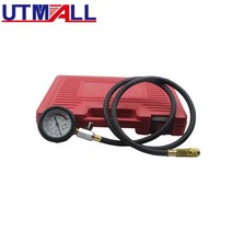 압력계 압력 게이지 전체 시스템 차량용엔진 오일 테스트 키트 테스터 차량용차고 도구 0-140PSI 낮은 경고 장치