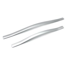 인라이프 지펠 2구 가구손잡이 후면고정 볼트간격 384mm 480mm, 실버 480P