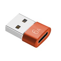 C타입 변환젠더 이어폰젠더 아이폰젠더 6a type c to usb 3 0 otg usb c female to usb male converter macbook usbc otg, 빨간색
