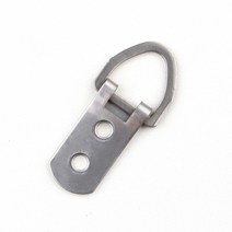 액자부착용 스텐 삼각고리 대 2구 SUS304, 단품, 단품