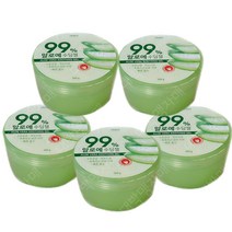 99% 알로에베라 수딩젤 5EA3WB 수분공급 피부진정, 단품