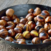 [KT알파쇼핑]달콤한 영양간식 구워먹는 칼집 약단밤 1kg, 1개