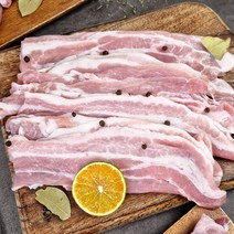 [식품의즐거움] 칠레산 수입돼지 냉동 대패삼겹살 1kg, 1개