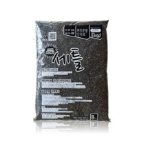 세틀 산처리 자연흑사 모래 8kg, 8개