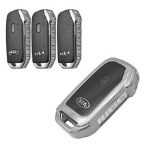 스포티지QL (2015~2020년형) 스포티지더볼드 (2021년형) (5버튼전용) TPU 강화 스마트키케이스, 레드