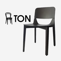 TON 톤 체어 카페의자 체어 리프, 다크 웬지, 1개