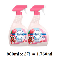 페브리즈 섬유탈취제 다우니 에이프릴향 본품, 1760ml, 1개