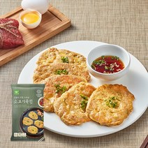 부침명장 든든한 양 소고기육전 1kg 명절음식 부침개 전음식