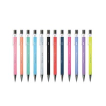 필기구 연필 사무용품신지 TOMO 토모 0.5mm 파스텔 샤프 펜슬 12컬러, 본상품선택, 레드