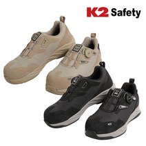 K2 4인치 경작업용 경량안전화 LT-106, 블랙