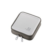 엘레컴 블루레이/CD/DVD용 세미하드 디스크 본관 수납 케이스, 32매 화이트