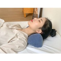 아미앙스 메밀 경추베개 수건 목주름 예방, 핑크, 바이오비드폼