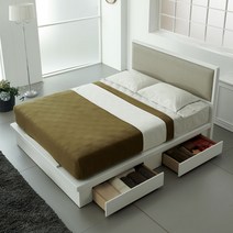 슬립스토아 시드니 수납침대 본넬 매트리스 세트 SSQ 3colors, 화이트